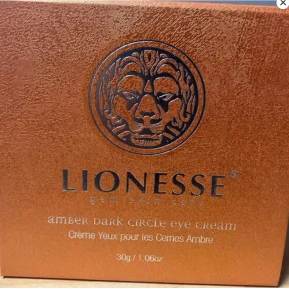 LIONESSE AMBER DARK CIRCLE EYE CREAM-REDUCES DARK CIRCLES- 1.06 fl oz / 30 g-NEW